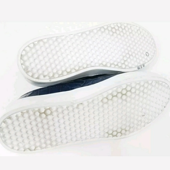 Sam Edelman alligator slip on blue sneakers size 8 - Picture 4 of 6